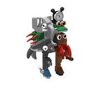 Italian Brainro, Brainrot Toys, Collectible Building Blocks for Home and Office Decor, Surrealist Design Inspired by Classic Mythology, for Collectors and Decor Enthusiasts, 8.6cm x 12cm