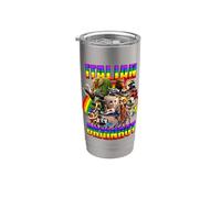 Italian BRAINROT All Characters Rainbow Flag Pride Stainless Steel Insulated Tumbler