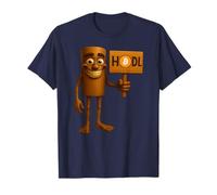 Italian Brainrot Charater Tung Tung Sahur Bitcoin HODL T-Shirt