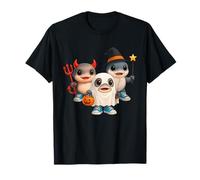 Italian Brainrot Halloween 2025 Costume Cute Shark Kids AI T-Shirt