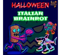 Italian Brainrot Halloween Coloring Book | Funny Meme Coloring Pages with Spooky, Creepy & Goofy Monsters: Scary and Silly Coloring Pages Inspired by ... | Relax, Laugh and Enjoy Absurd Halloween Fun