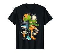 Italian Brainrot Meme 10Stage Combined Character Compilation T-Shirt