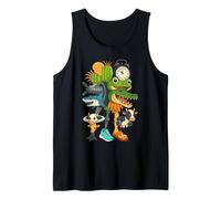 Italian Brainrot Meme 10Stage Combined Character Compilation Tank Top