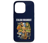 Italian Brainrot Meme Character Vintage Internet Humor Kids Case for iPhone 13 Pro