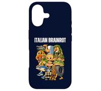 Italian Brainrot Meme Character Vintage Internet Humor Kids Case for iPhone 17