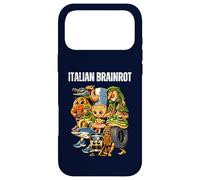 Italian Brainrot Meme Character Vintage Internet Humor Kids Case for iPhone 17 Pro Max