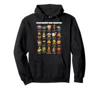 Italian Brainrot Meme Compilation Character Hand Drawn Kids Pullover Hoodie