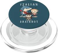 Italian Brainrot Meme Cute Character Music Band Musician Kid PopSockets PopGrip for MagSafe