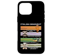 Italian Brainrot Meme Funny Compilation Character Gen Z Kids Case for iPhone 16 Pro Max