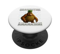 Italian Brainrot - Meme - Monkey, Banana PopSockets Adhesive PopGrip