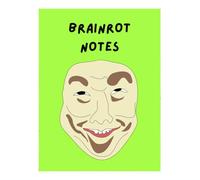 Italian Brainrot Notebook Lined Notebook Paper Pre-teen Teen School