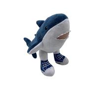 Italian Brainrot Plush Toy,Cute Tralalero Tralala Plush Stuffed Toy,Soft Tun Tung Tung Sahur Plush Dolls,Italian Brainrot Shark Plush Figure Plushies for Kids,Boys Girls and Fans Gift (Two Foot Shark)