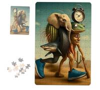 Italian Brainrot Puzzle, Tung Tung Sahur Game, Material Safety, Children's Toy, Practice Concentration, Stress Relieving Tool