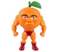 Italian Brainrot Toys, Italian Brainrot, Brainrot Figures for Meme Lovers, Creative Desk Decor and Gift for Ages 6+, Perfect for Collectors and Meme Lovers,Orange Muscle Figure