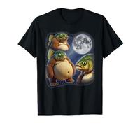 Italian Brainrot Trippi Troppi 3 Moon Cursed Brain Rot Meme T-Shirt