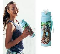 Italian Brainrot Water Bottle,Tung Tung Tung Sahur Italian Brainrot Water Bottle,700Ml Carry Strap & Secure Flip Lock Lid Bottles for Kids & Adults,Tralalero Tralala- Inspired, Giftsfor Fans