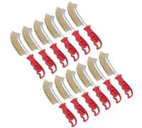 Italian Brass Coated Wire Spid Brush Rust Removal Cleaning Hand Brush 12 Pack