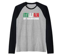 Italian by Marriage Heritage Raglan Baseball Tee