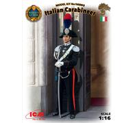 Italian Carabinieri 1:16 Figure Plastic Model Kit ICM 16003