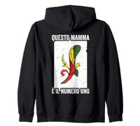 Italian Card Game Scopa Lover Nonna Mamma Italian Scopa Zip Hoodie