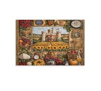 Italian Castle Scene,Adult Jigsaw Puzzle 1000 Pieces,High-difficulty puzzles,The perfect educational gift for boys and girls,50x70cm