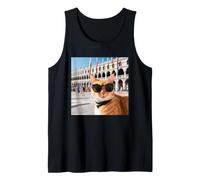 Italian Cat in Venice Tank Top