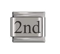 Italian Charms Number Birthday Dates Days Charms fits all Classic 9mm Bracelets UK stock (2nd)