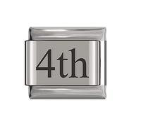 Italian Charms Number Birthday Dates Days Charms fits all Classic 9mm Bracelets UK stock (4th)