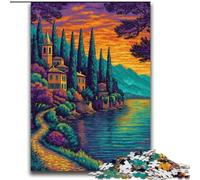 Italian Cityscape 2000 Pieces Jigsaw Puzzles for Adults And Teens, Educational Games Home Decoration Deal As Gifts for The Whole Family (70x100cm)