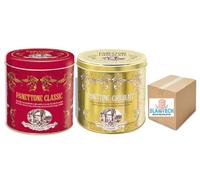 Italian Classic + Chocolate Panettone Milano Cake Gift Tin 1kg Combi Pack Boxed Slamtech