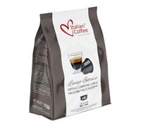 Italian Coffee, 64 Coffee Capsules Compatible with Nescafé® Dolce Gusto® - Lungo Intenso, 100% Arabica, Smooth Aroma and Balanced Taste, Intensity 5