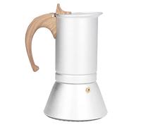 Italian Coffee Maker, Professional Metal Italian Coffee Maker with Fine Construction Moka Pot Mocha Pot for Induction, Electric, Electric Ovens, Gas Hobs (300ml)