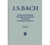 Italian Concerto, French Overture, Four Duets, Goldberg Variations - piano - (HN 130)