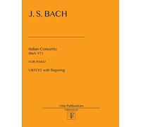 Italian Concerto: Urtext with fingering