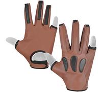 Italian Daskz Archery Glove Three Fingers Shooting Right hand Glove- Professional Leather hunting Glove for Adults