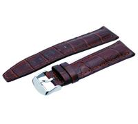 Italian Design 20mm Brown Genuine Leather Replacement Strap