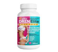 Italian Elite® Dren Extreme, Natural Supplement, 120 Tablets with Glucomannan, Green Coffee, Bromelain, Caffeine. 22 Botanical Extracts to Support Body Fluid Drainage. For Women