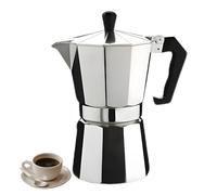 Italian Espresso Coffee Moka Pot Stove Top Coffee Maker, Aluminum Classic Filter Espresso Percolator for Italian & Cuban Coffee Brewing, for Home Kitchen & Camping (1 cup / 50 ml)