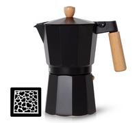 Italian Espresso Stove Top Moka Percolator Pot Coffee Maker SPETLEK Black One Size