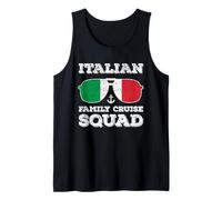 Italian Family Cruise Squad Summer Italy Vacation Matching Tank Top