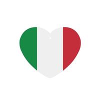 Italian Flag Car Air Fresheners Cards - Set Of 4 Pieces,For Cars & Home, Long-Lasting Lavender Fragrance