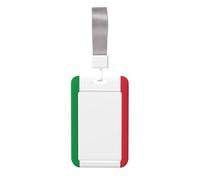 Italian Flag Card Holder Durable and Lightweight Stylish Design Suitable for Offices Hospitals and Conferences