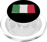 Italian Flag Grunge Distressed Style Effect Men's Women's PopSockets PopGrip for MagSafe