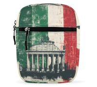 Italian Flag Italy Mini Crossbody Bag Printed Small Messenger Satchel Bags Waterproof Sling Backpack