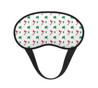 Italian Flag Map Sleep Mask 100% Light Blocking Eye Mask for Sleeping, Sleep Mask for Unisex for Travel/Nap