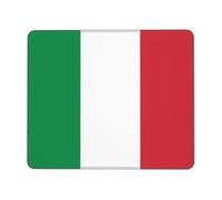Italian Flag Mouse Pad - Non-Slip Rubber Base Extended Gaming Desk Mat, Full-Area Print Personalized Keyboard Mat for PC Laptop Office Home