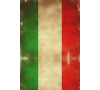 Italian Flag Notebook: Distressed Vintage Edition Classic Grunge Lined Journal Celebrating Italian Heritage for Journaling & Note-Taking