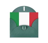 Italian Flag Pearl Paper Holiday Greeting Card With Envelopes Weddings Party Birthday Invitations Wishes