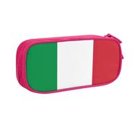 Italian Flag Print Pencil Pouch Storage Cosmetics Art Tools Supplies Students Teachers Versatile Use