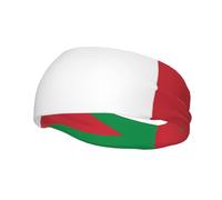 Italian Flag Sports Sweatband, Unisex Headbands for Men and Women,Stretchy, Breathable, and Moisture-Wicking